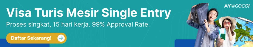 Visa Turis Mesir Single Entry